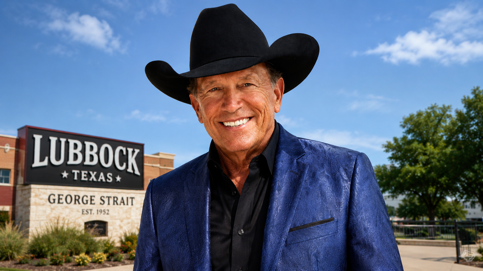 George Strait Lubbock concert at Jones AT&T Stadium with Texas country fans and stadium lights