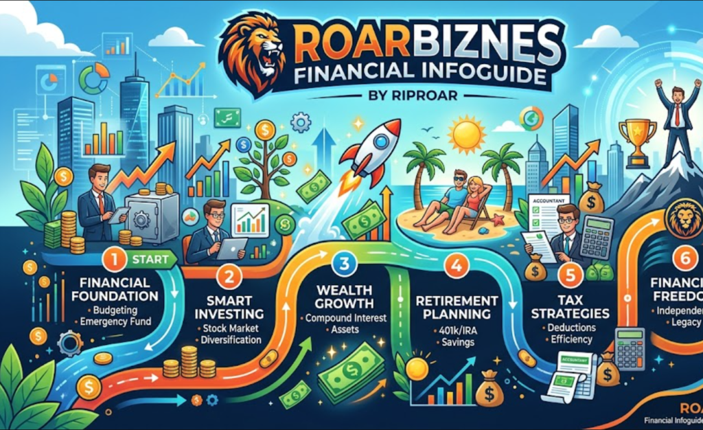 roarbiznes financial infoguide by riproar