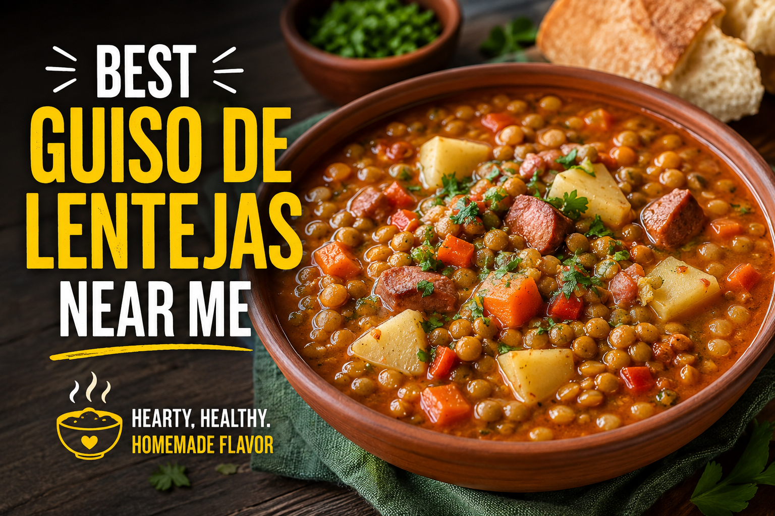 Best guiso de lentejas near me with authentic homemade lentil stew