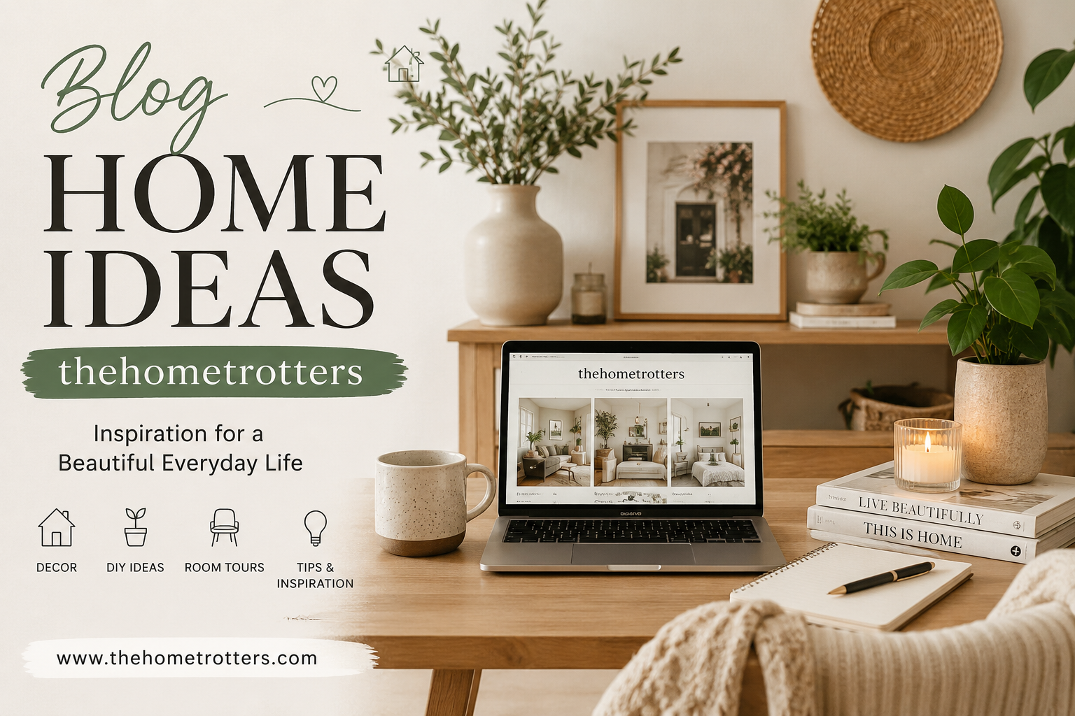 Blog home ideas thehometrotters featuring modern living room decor and practical home styling.