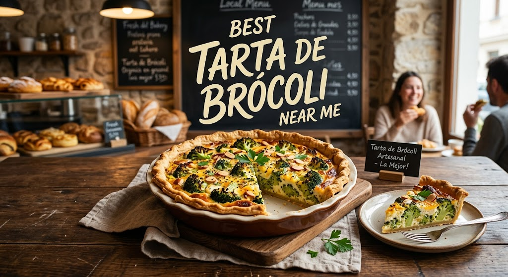 best tarta de brocoli near me