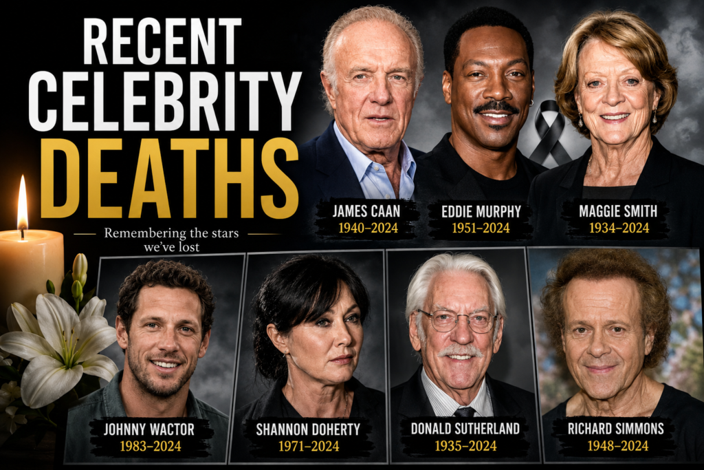 recent celebrity deaths