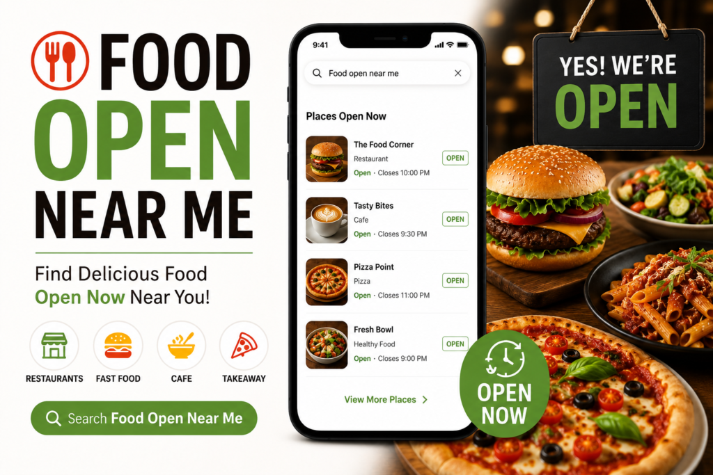 food open near me