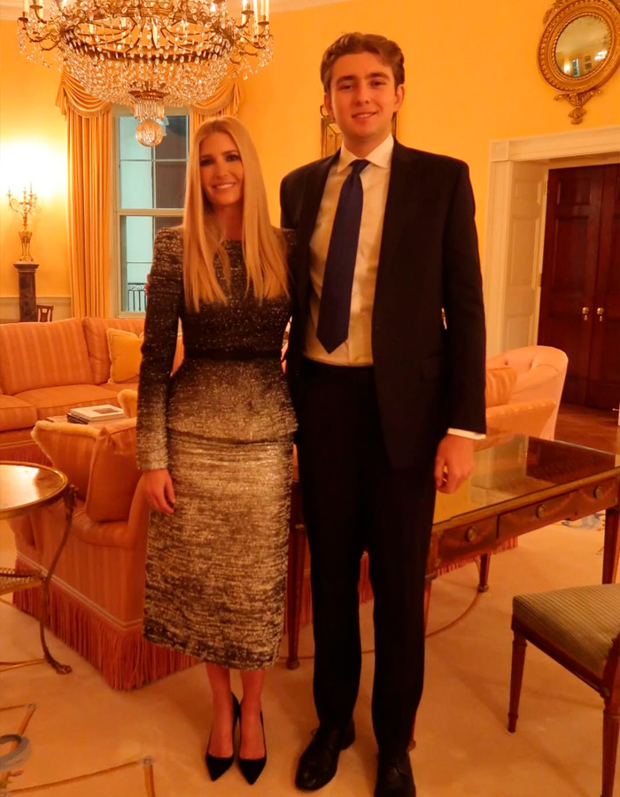 barron trump height disease