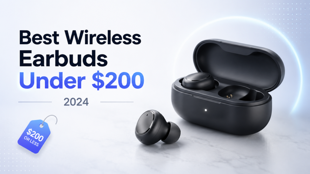 best wireless earbuds under 200 dollars 2024